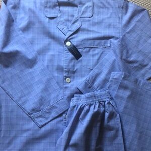 Pajamas  mens new size S plaid Club Room 60% cotton 40% polyester inseam 28.5”